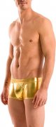 Mens New Solid Hot Body Boxer Swimsuit
