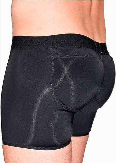 Boxers Men's Padded Enhancing Spandex Underwear