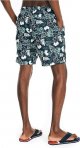 Men's 8" Tropical Print Quick-Dry Swim