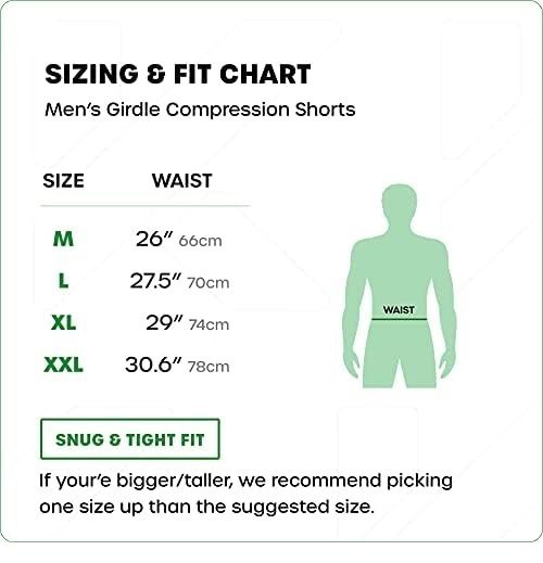 Men's Girdle Compression Shorts