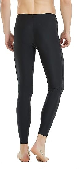 Men's Surfing Water Leggings Swim Tights Pants Sun Protective