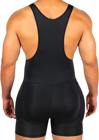 Men Shapewear Full Body Shaper Padded Briefs Boxer Underwear